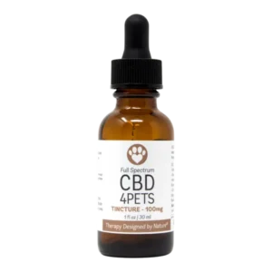 CBD 4 Pets Daily Maintenance Full Spectrum Natural Tincture 1oz 100mg