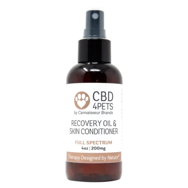 CBD 4 Pets Recovery Oil 4oz 200mg