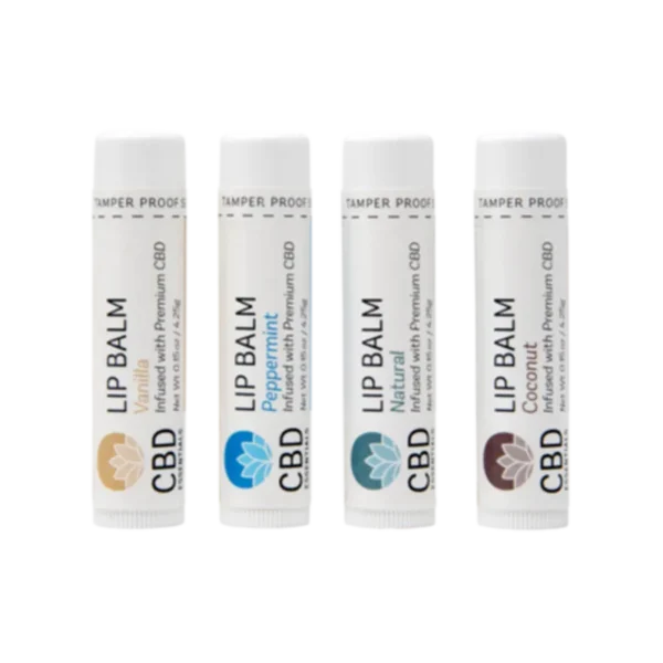 CBD Essentials Lip Balm All Flavors