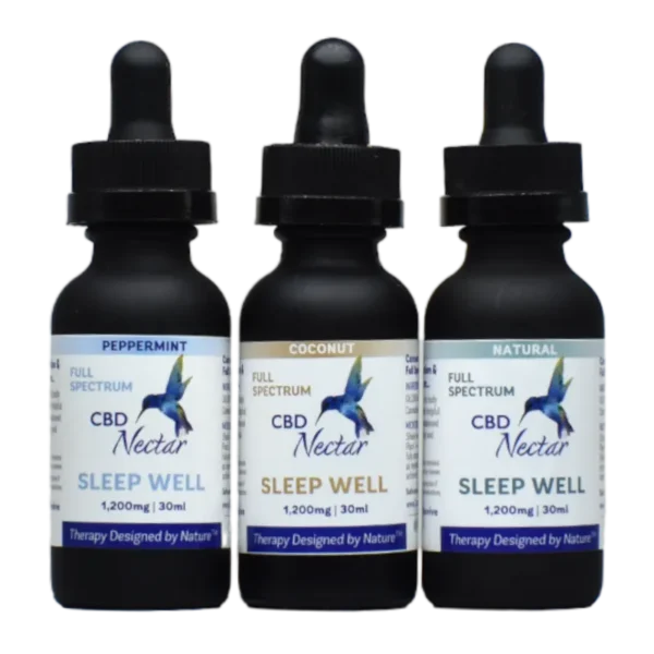 cbd nectar sleep well 1200mg bundle