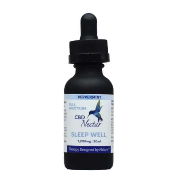 cbd nectar sleep well peppermint 1200mg