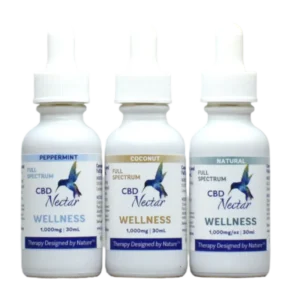 cbd nectar wellness bundle 1000mg 30ml