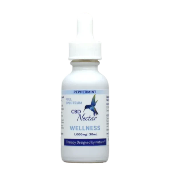 cbd nectar wellness peppermint 1000mg 30ml